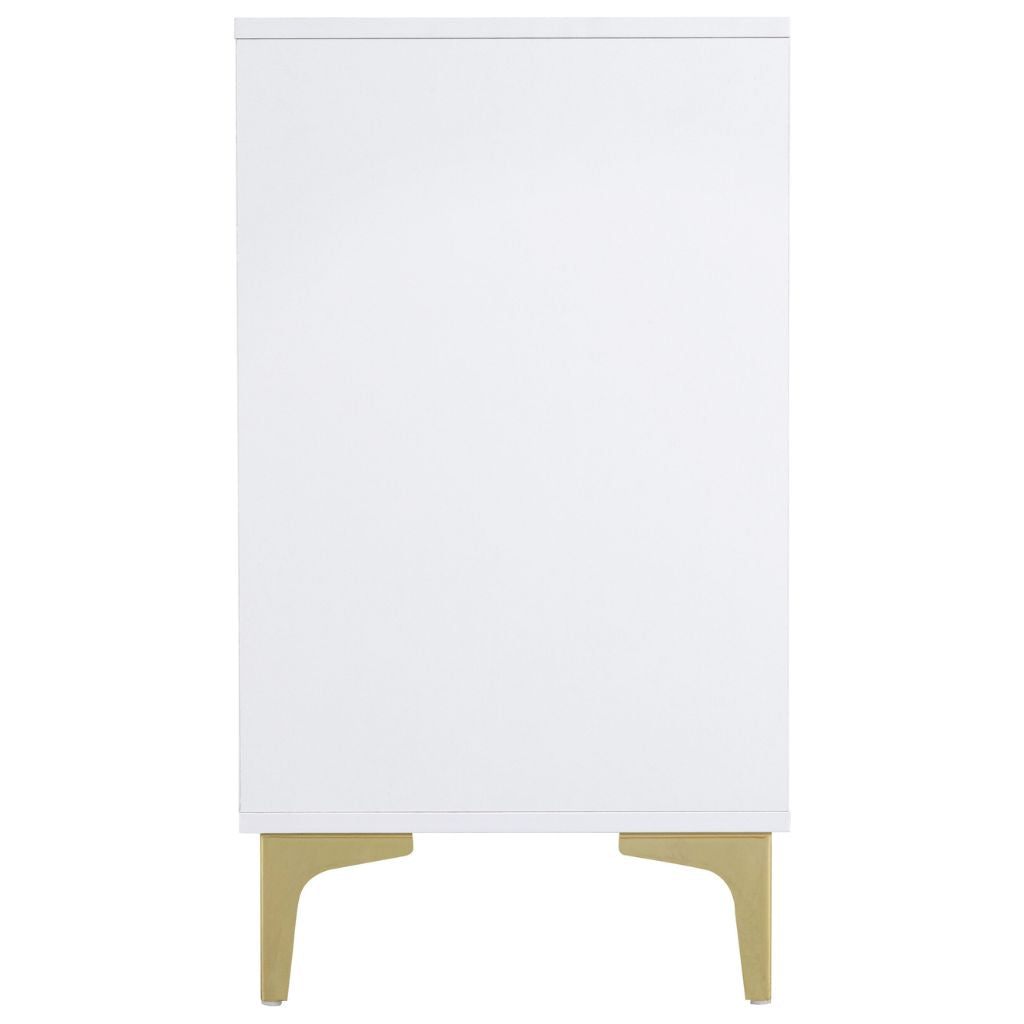 Miami White 3 Drawer Chest
