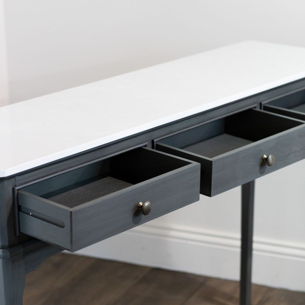 Monroe Russell 3 Drawer Console Table Drawer