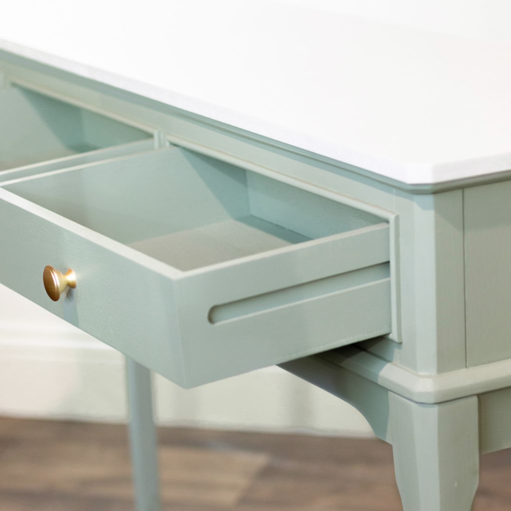 Monroe Sage 3 Drawer Console Table Drawer