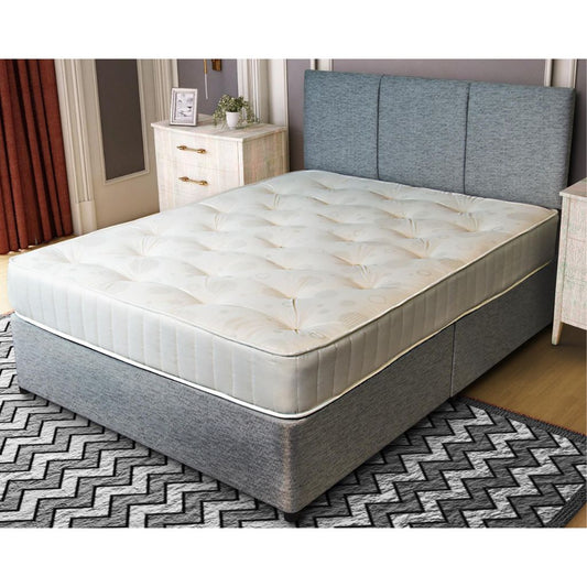 Essential Base + Nanci 20" Headboard Set in Grey