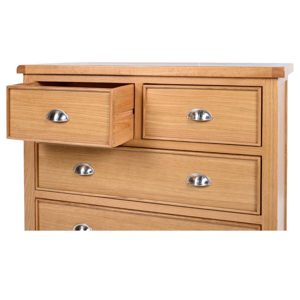 Newbury Light Oak 6 Drawer Chest