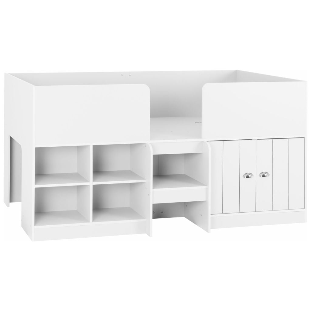 Orlando White Low Sleeper Bed 