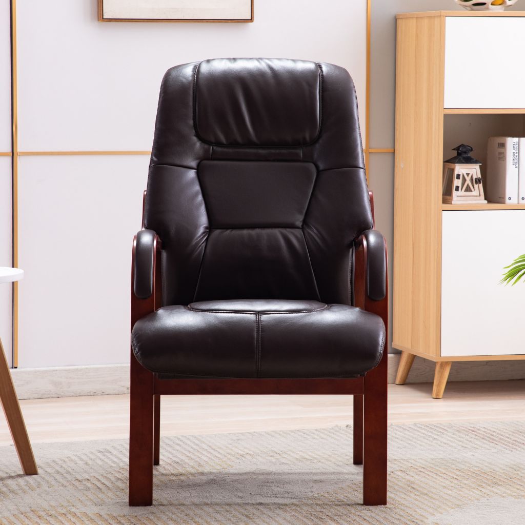 Orthopedic Brown Chair Front