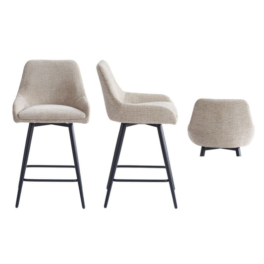 Oscar Biscuit Counter Stool Side