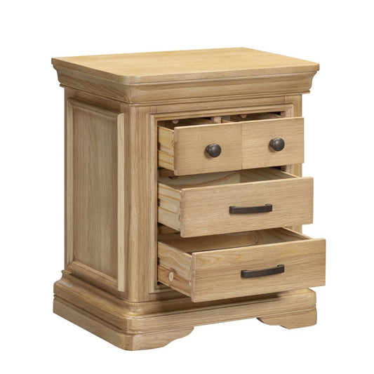 Oslo 4 Drawer Bedside 