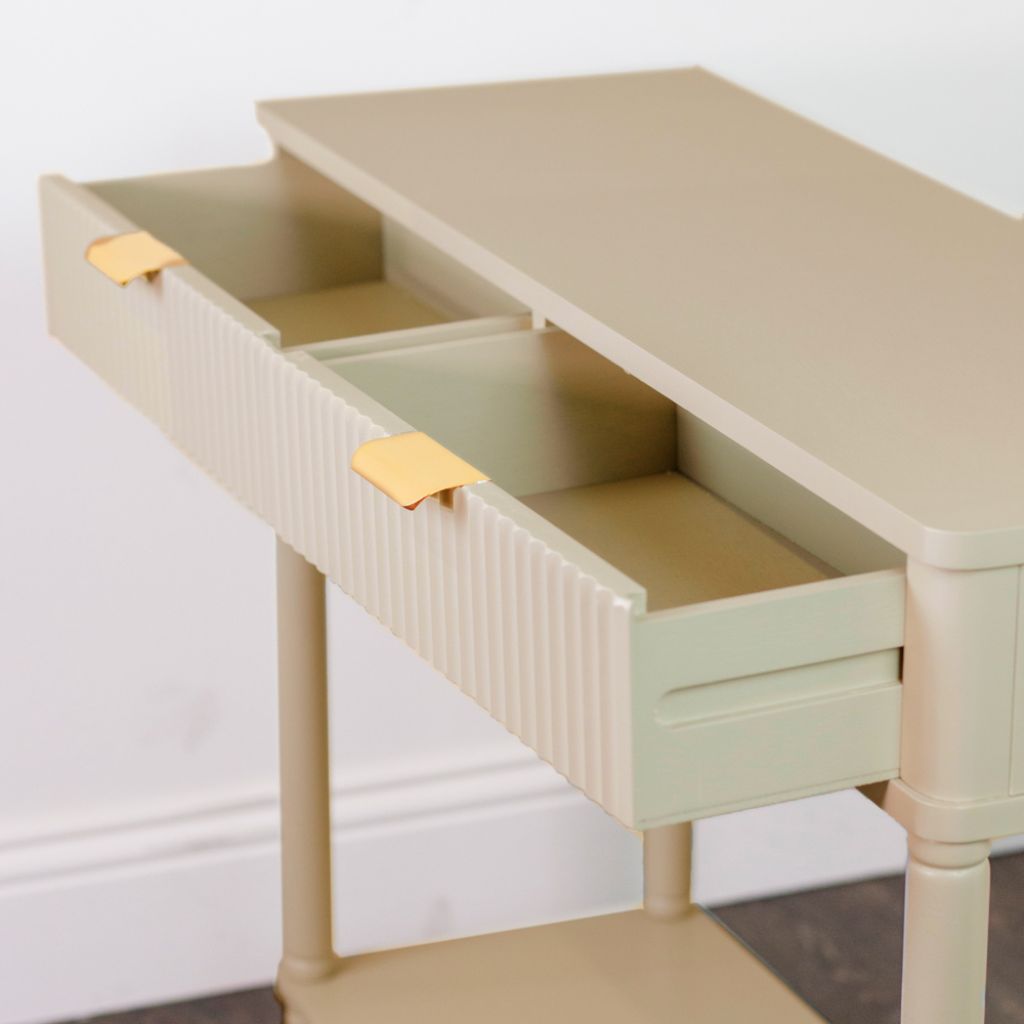 Parson 2 Drawer Console Table Drawer