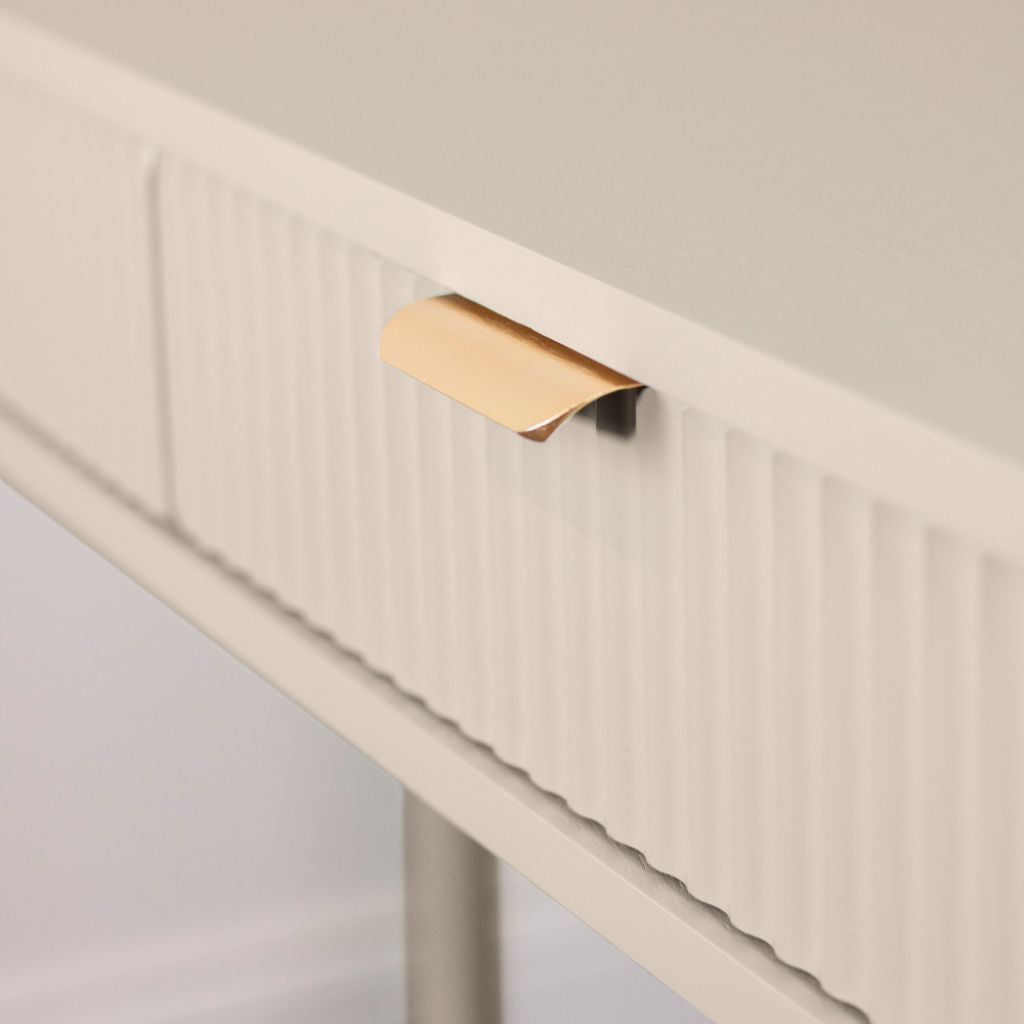 Parson 2 Drawer Console Table Handle