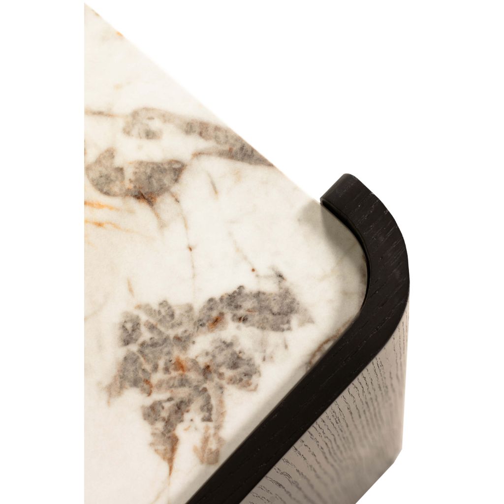 Marble-patterned chest table top 