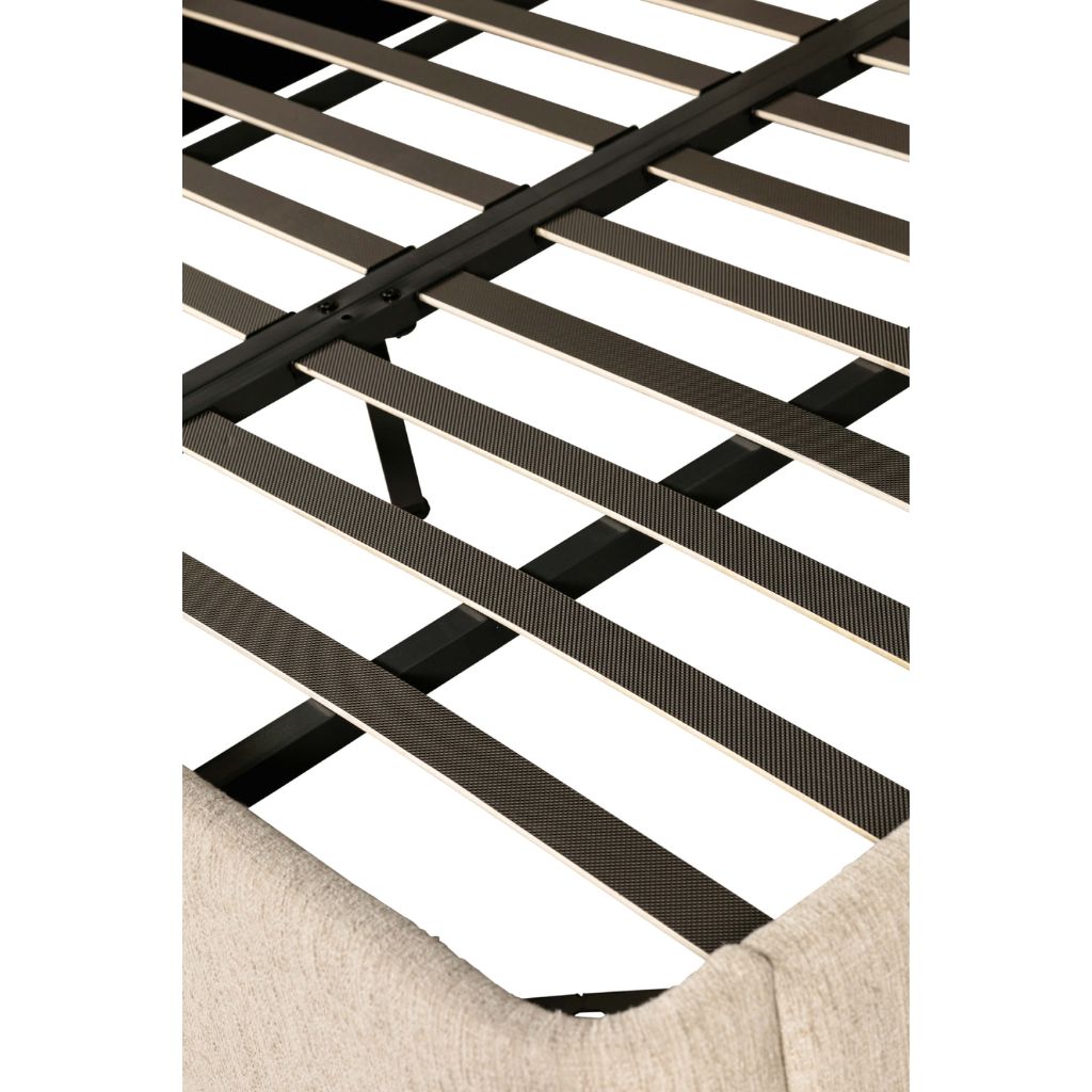 Wooden slats on Rhode bedframe