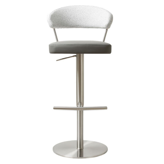 Strata Steel Grey Fusion Bar Stool