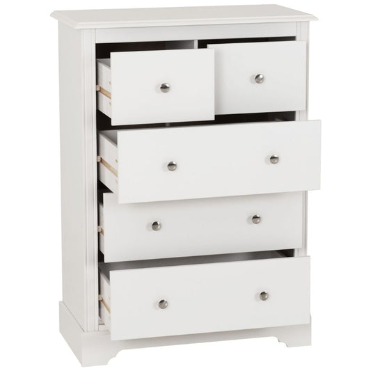 Stratford 3+2 Drawer Chest Drawers Open