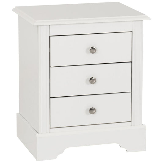 Stratford 3 Drawer Bedside