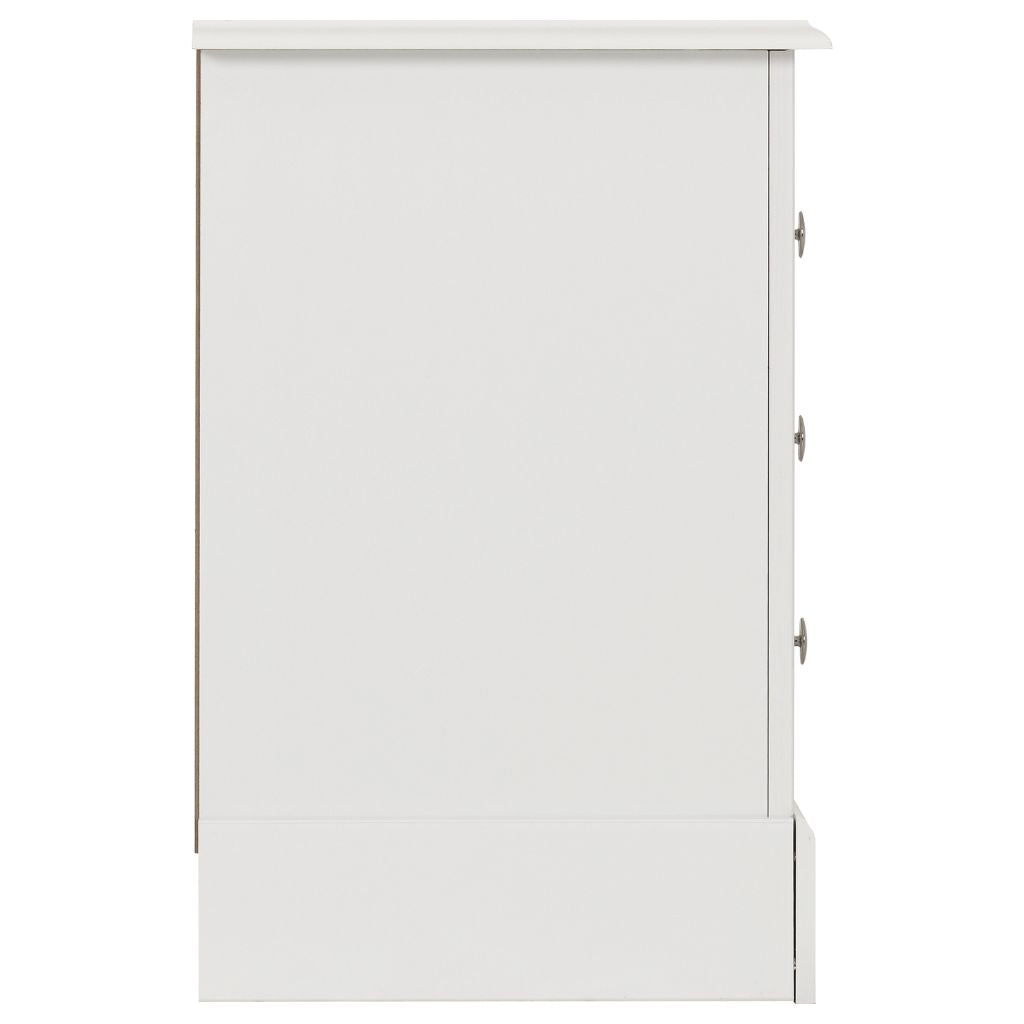 Stratford 3 Drawer Bedside Side