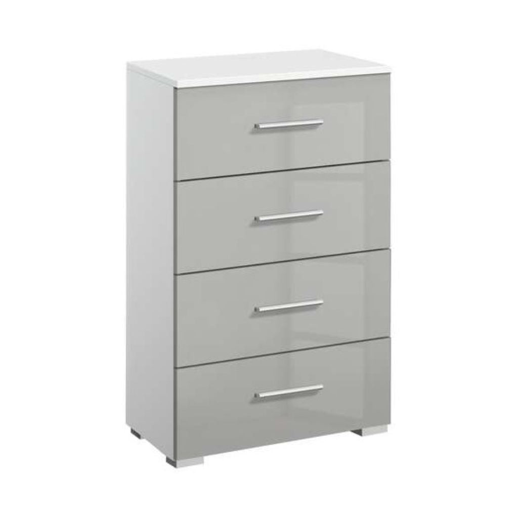 Stuttgart Grey 4-Drawer Chest