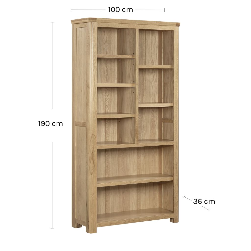 Exact dimensions of the Treviso bookcase