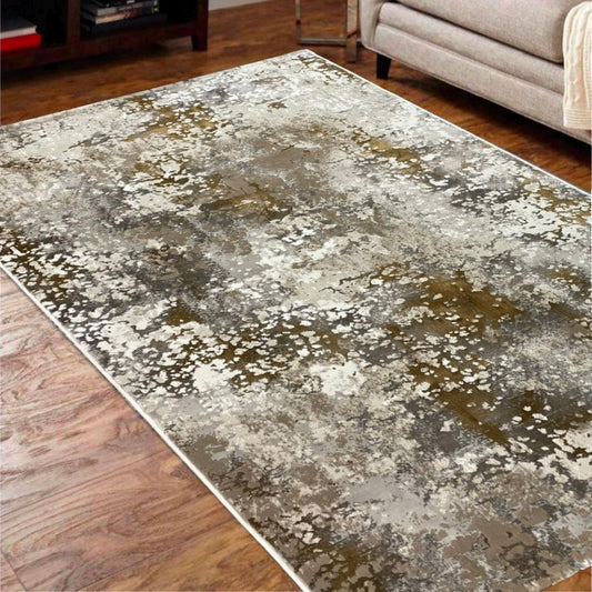 Valentino Ivory/Mustard Rug Range Room