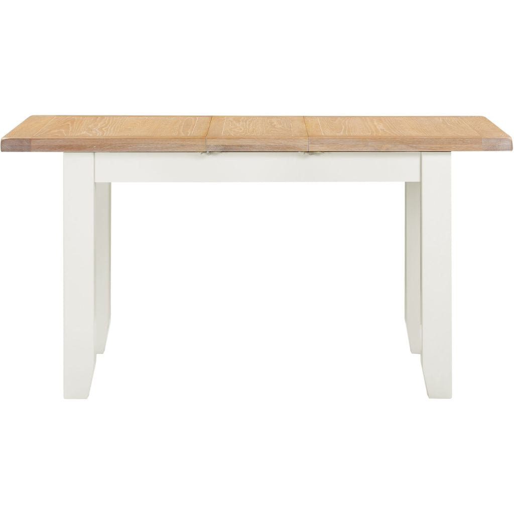 Windsor Ivory 1.2m Extending Dining Table Front