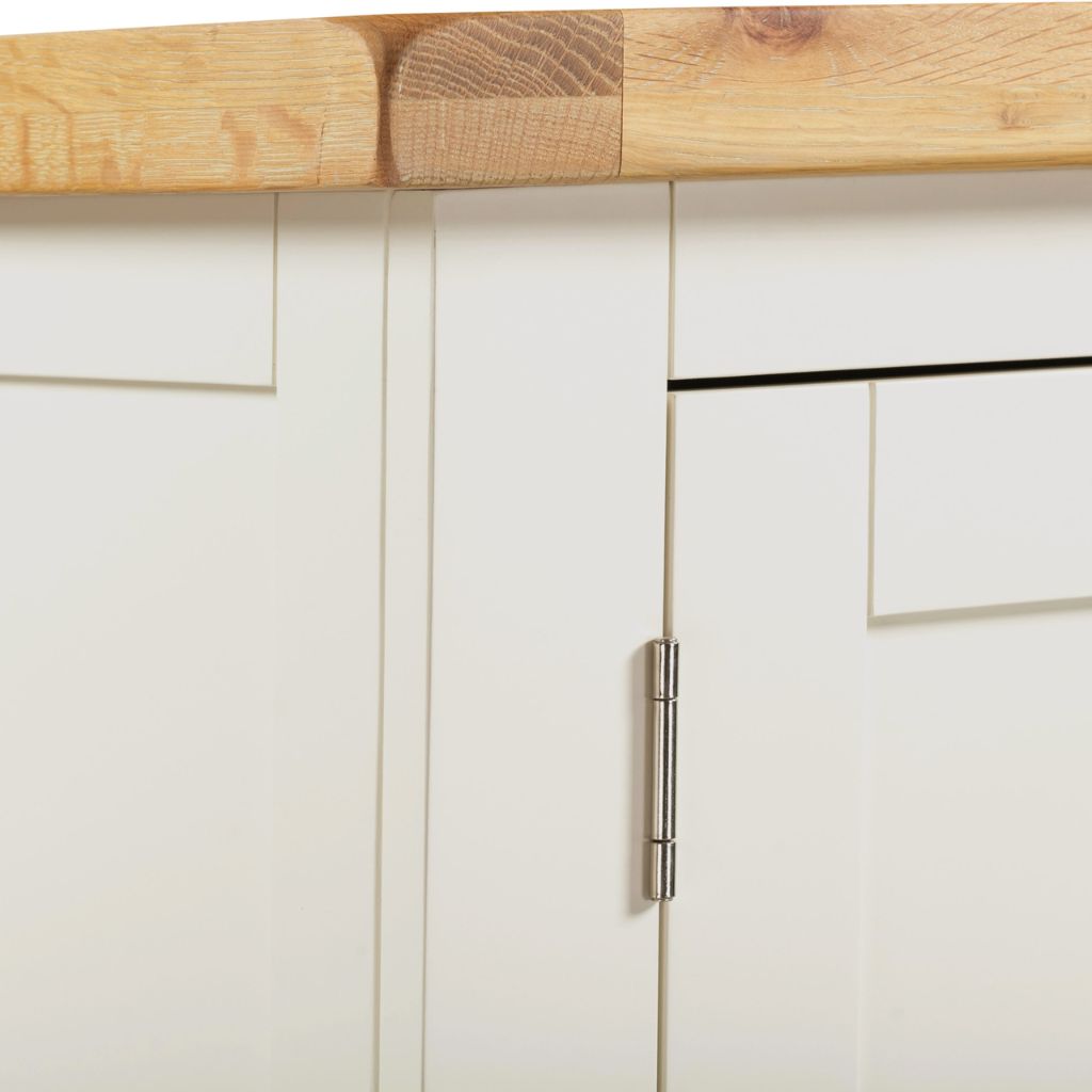 Windsor Ivory 2 Door 1 Drawer Wardrobe Edge