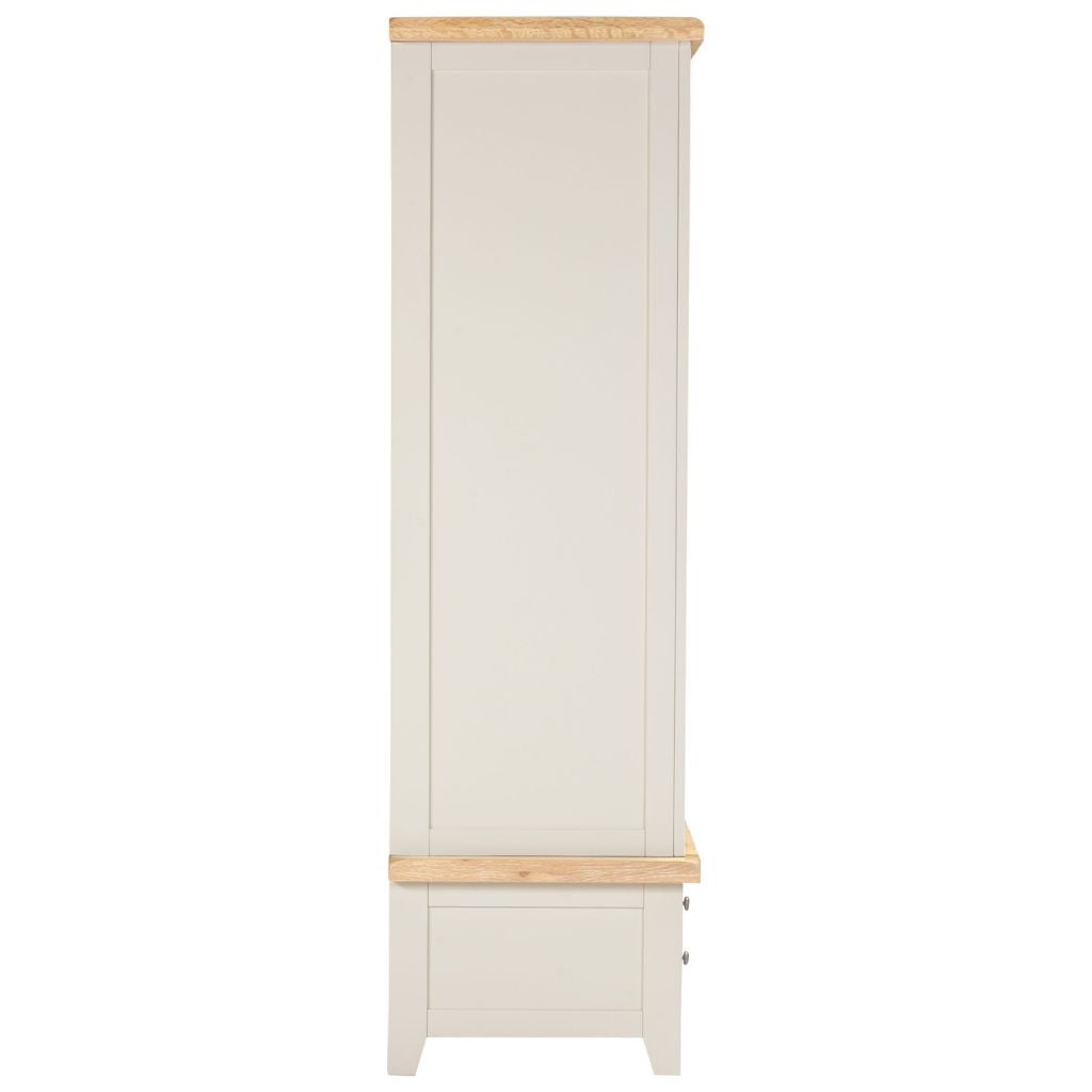 Windsor Ivory 2 Door 1 Drawer Wardrobe Side