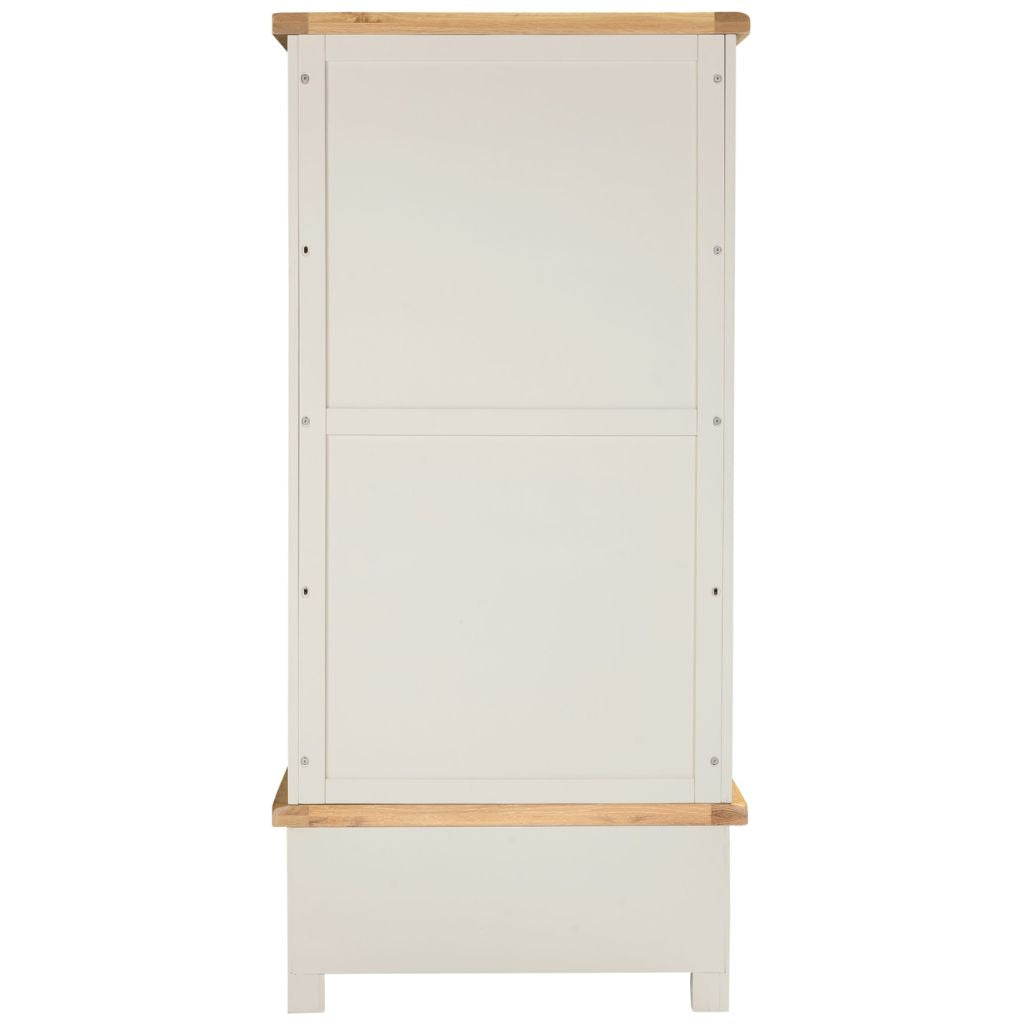 Windsor Ivory 2 Door 1 Drawer Wardrobe Back