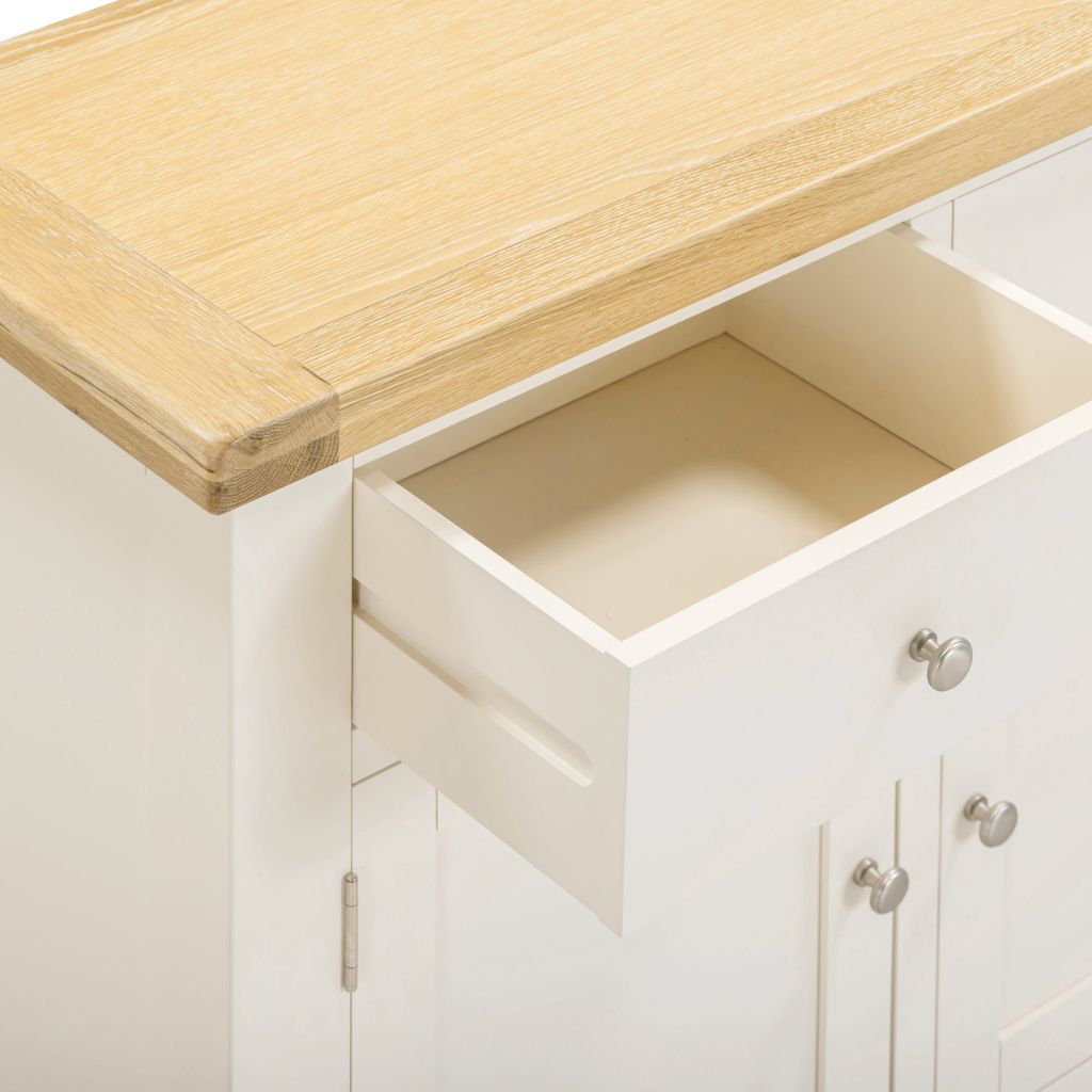 Windsor Ivory 2 Door 2 Drawer Sideboard Drawer