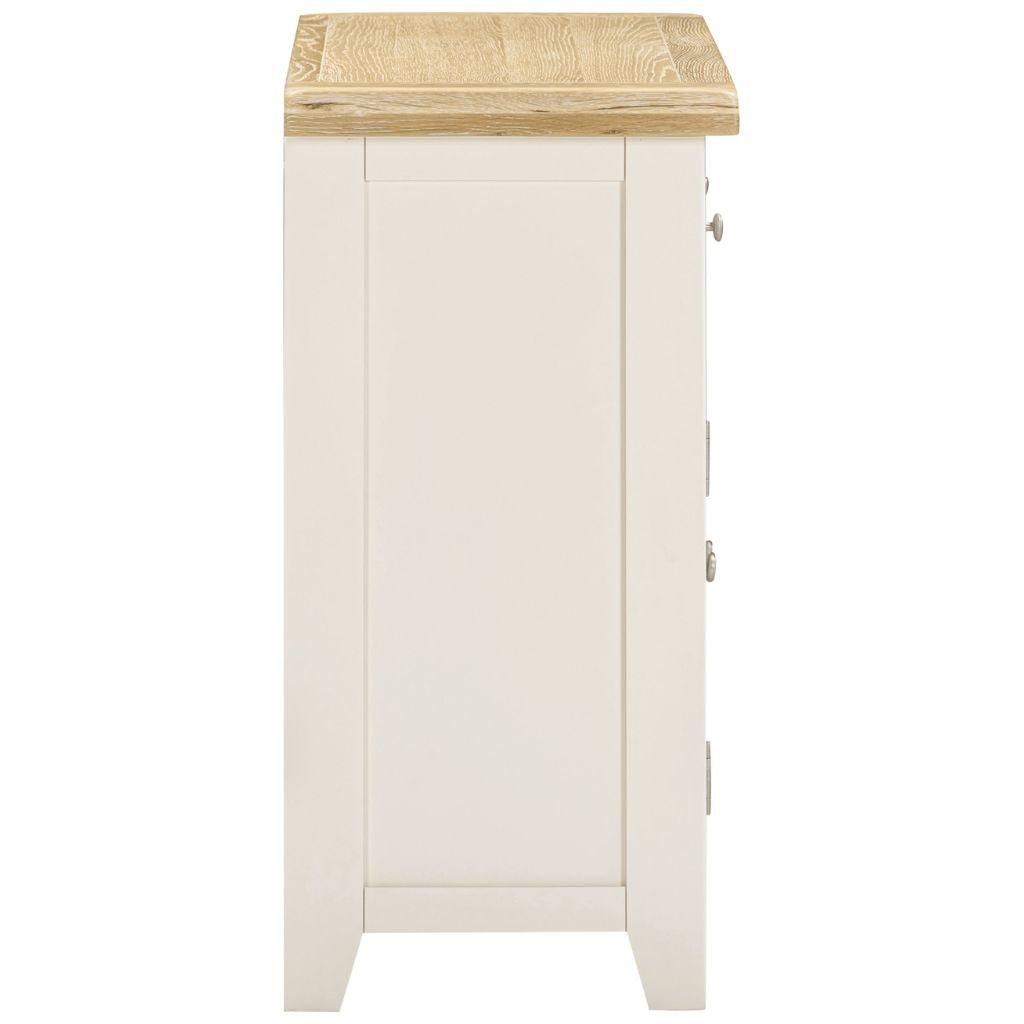 Windsor Ivory 2 Door 2 Drawer Sideboard Side