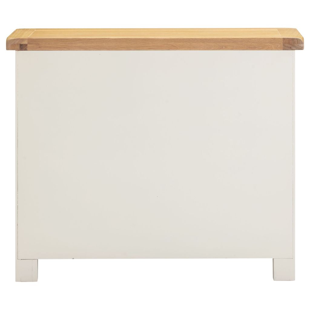 Windsor Ivory 3 Drawer Chest Back