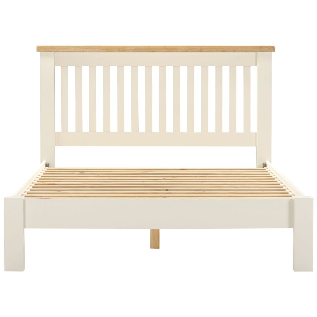 Windsor Ivory 4ft 6in Low End Bedframe Front