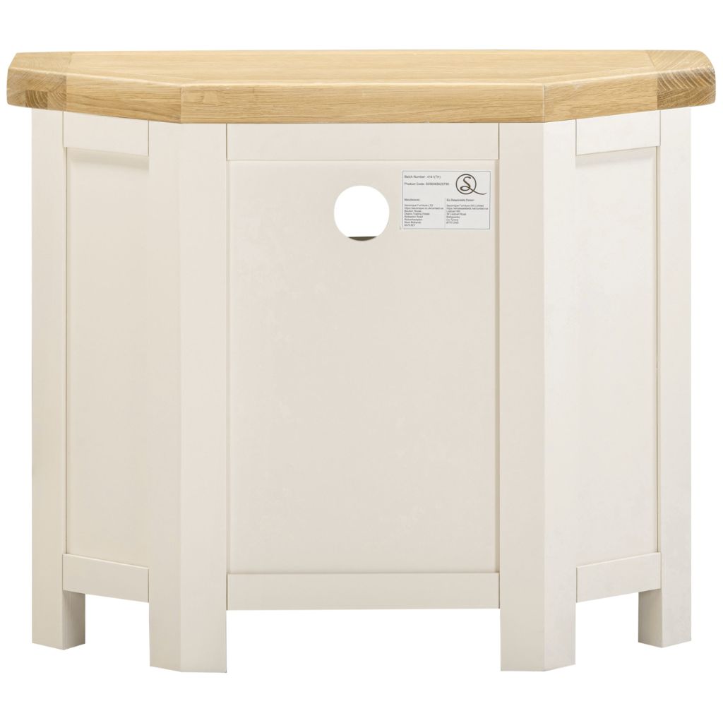 Windsor Ivory Corner TV Unit Back
