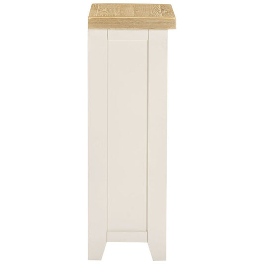 Windsor Ivory Low Bookcase Side