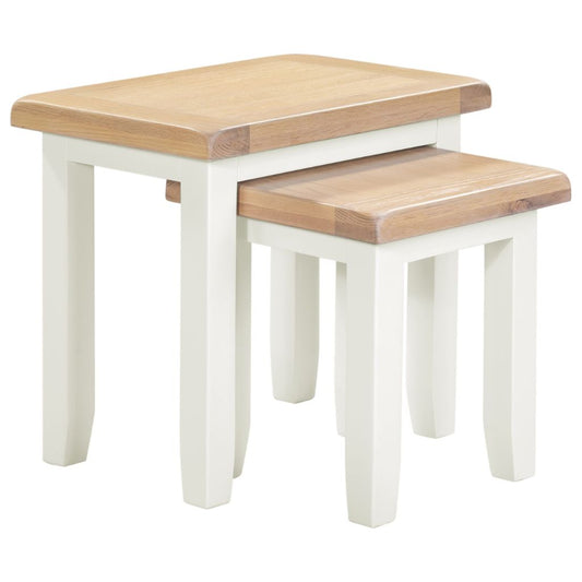 Windsor Ivory Nest of 2 Tables