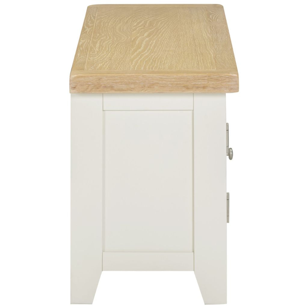 Windsor Ivory Straight TV Unit Side