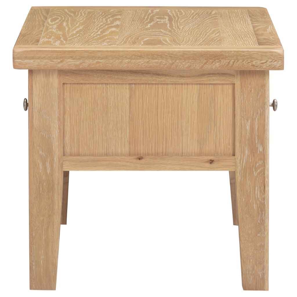 Windsor Natural Oak 2 Drawer Coffee Table Side