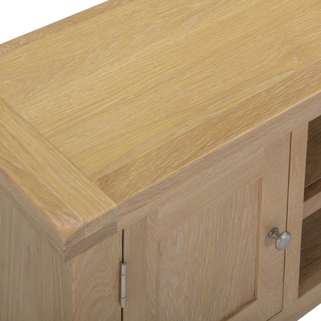 Windsor Natural Oak Straight TV Unit Top