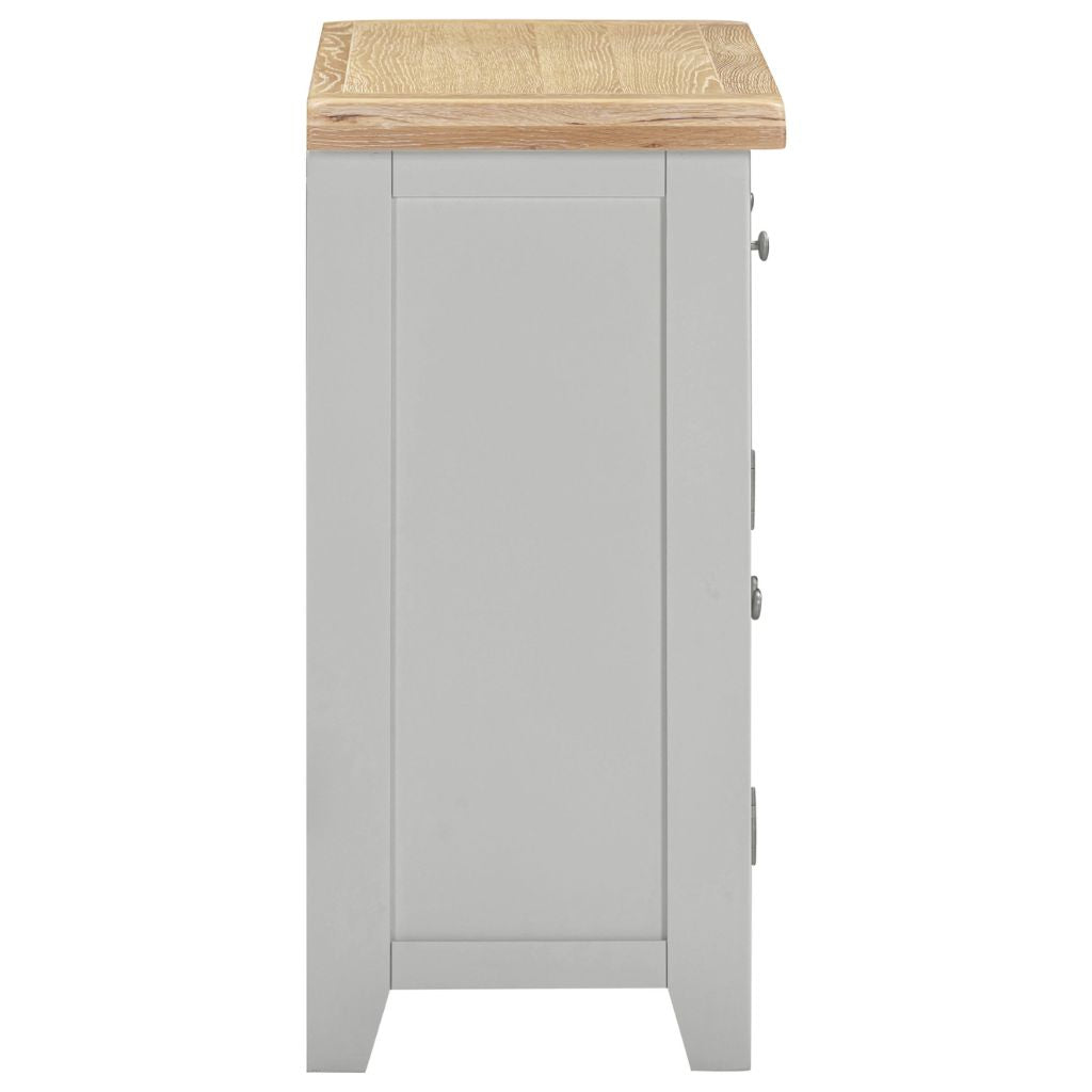 Windsor Pebble Grey 2 Door 2 Drawer Sideboard Side