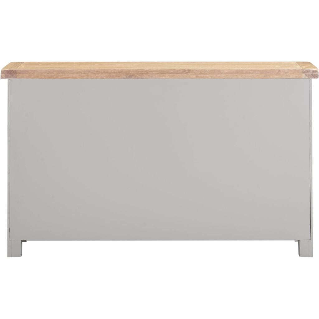 Windsor Pebble Grey 3 Door 3 Drawer Sideboard Back