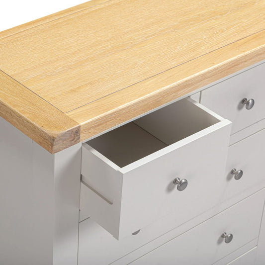 Windsor Pebble Grey 3+2 Drawer Chest Drawer