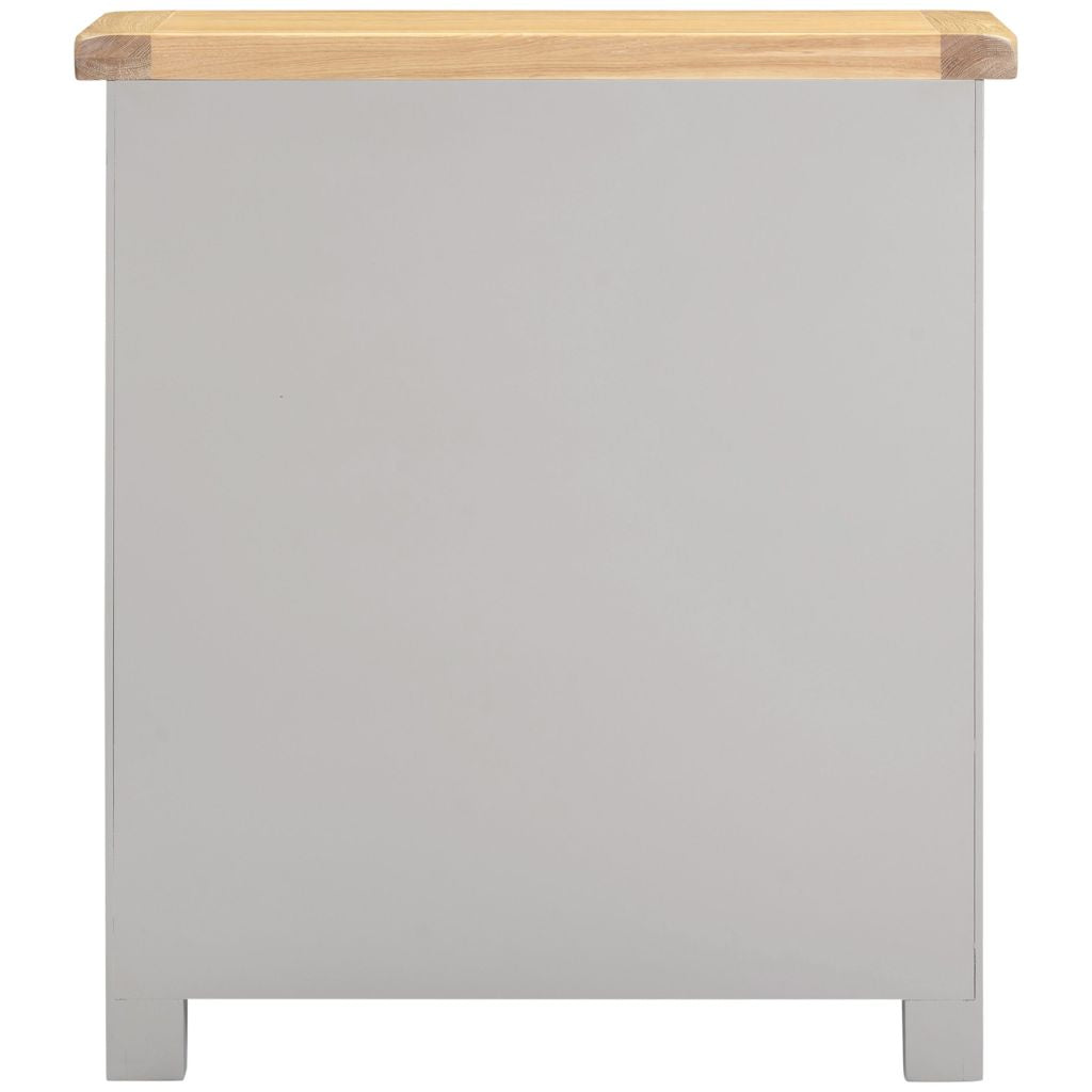 Windsor Pebble Grey 3+2 Drawer Chest Back