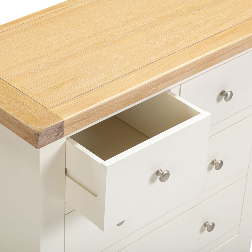 Windsor Ivory 3+2 Drawer Chest Drawer