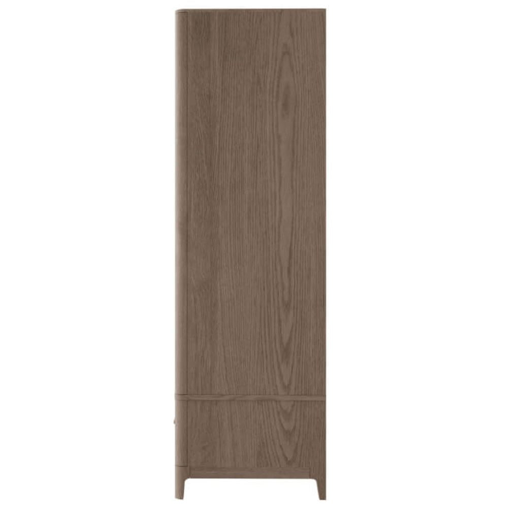 Zahra Cream 2 Door Wardrobe Side