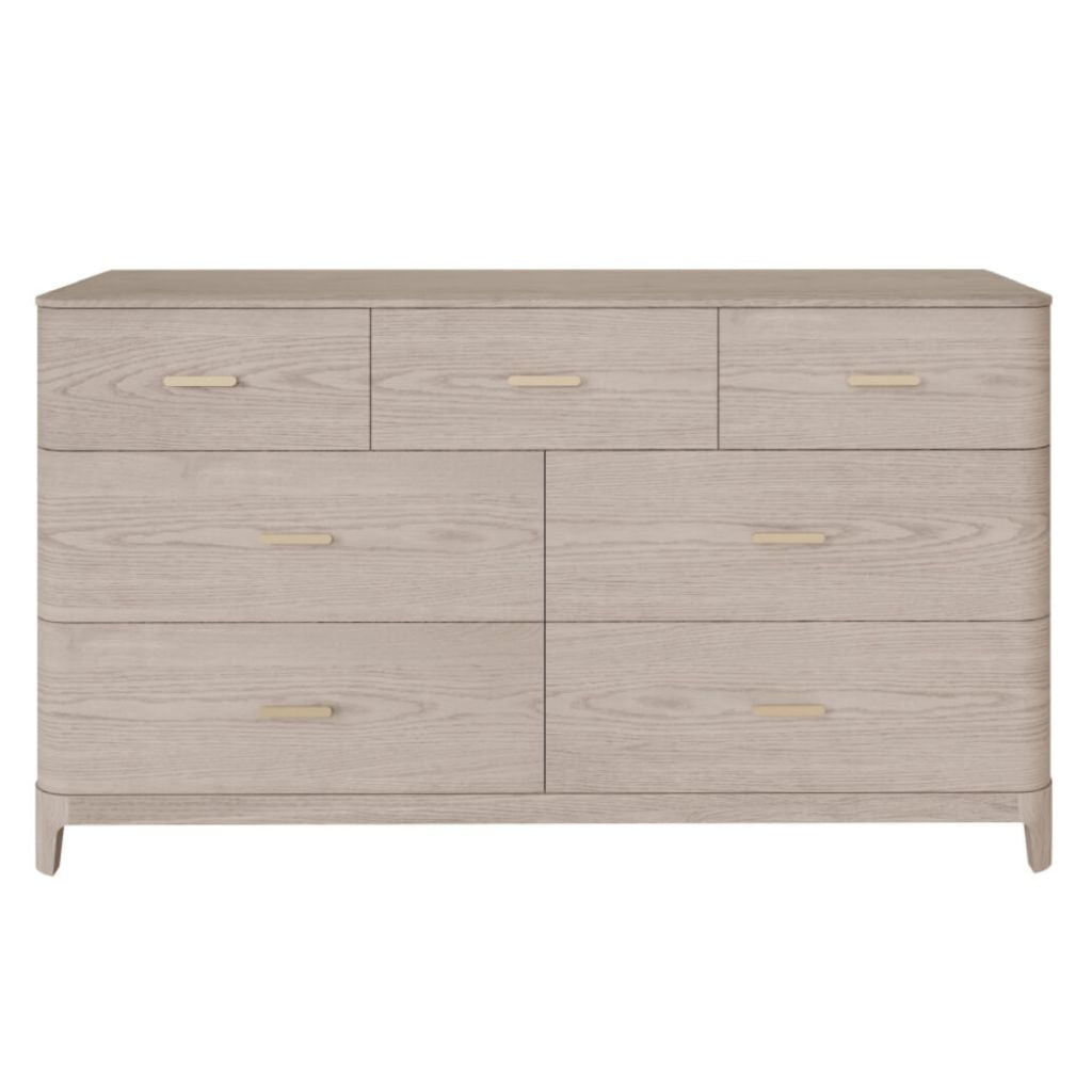 Zahra Cream 7 Drawer Chest Front