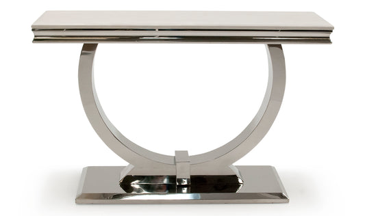 Arianna Cream Console Table by Vida