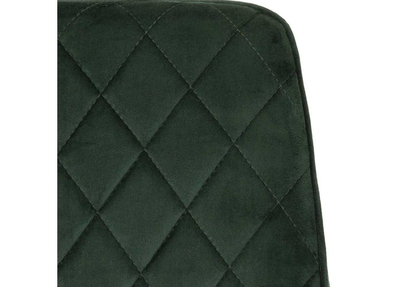 Emerald Green Velvet Avery Dining Chairs by Wholesale Beds & Furniture Close Up