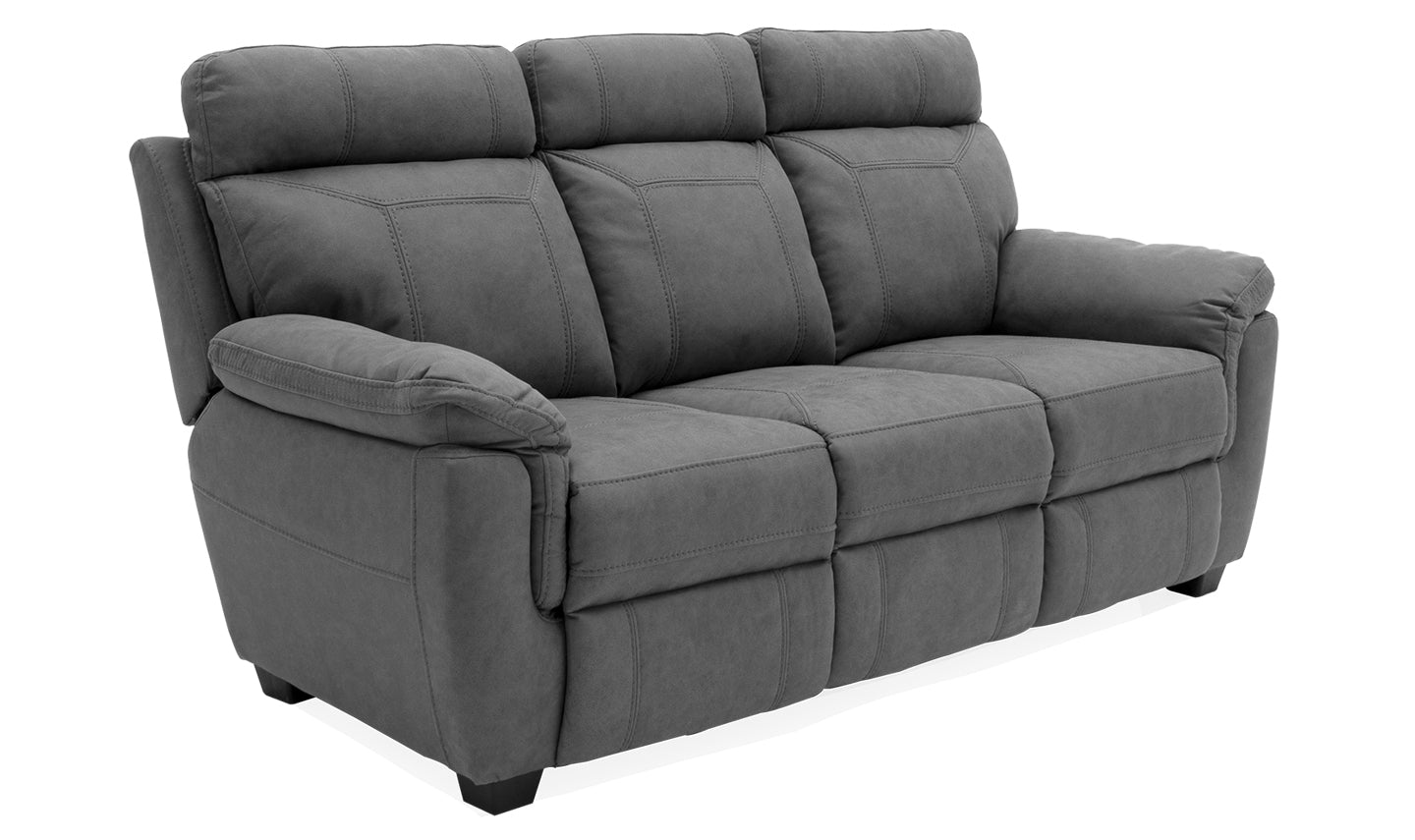Baxter 3 Seater Sofa in Grey by Vida Living 