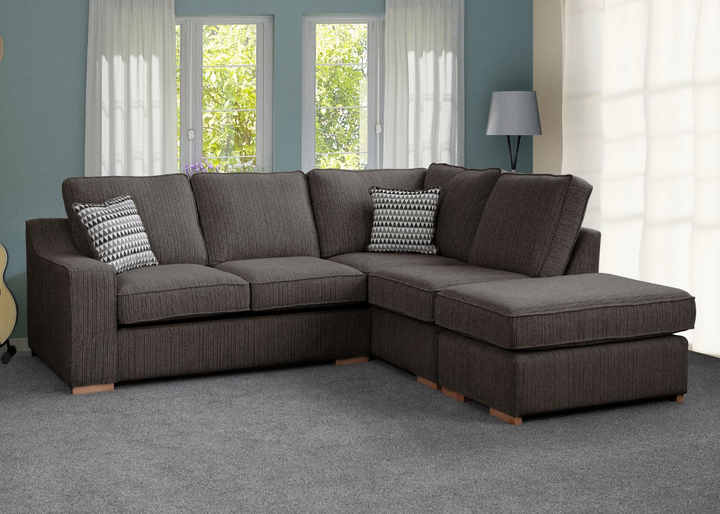 Clyde corner sofa bed