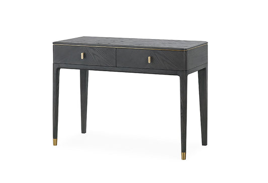 Diletta 2-Drawer Dressing Table in Ebony by Vida Living