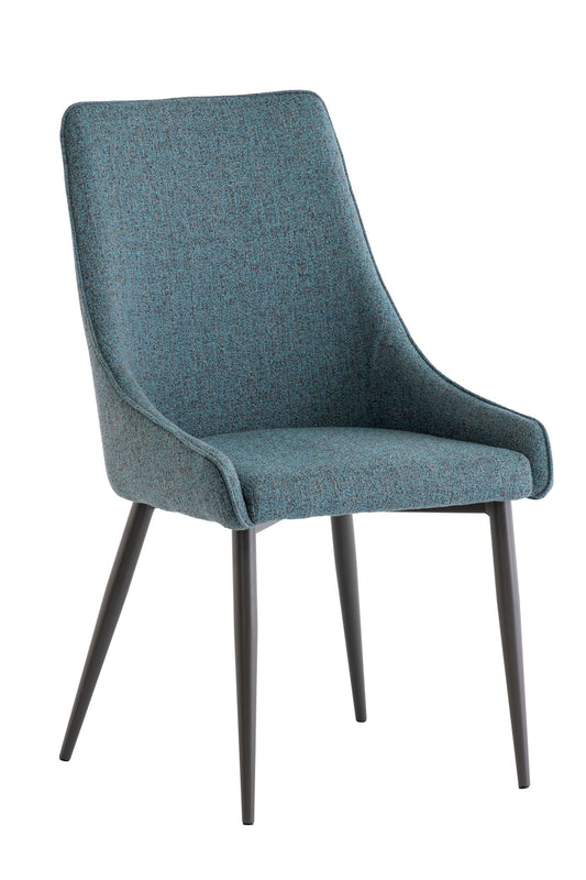 Rimella Teal/Grey Fabric Dining Chair