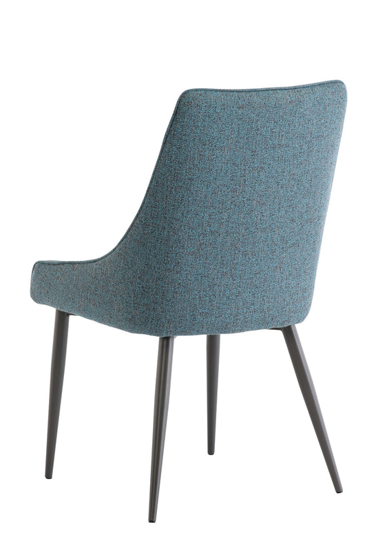 Rimella Teal/Grey Fabric Dining Chair