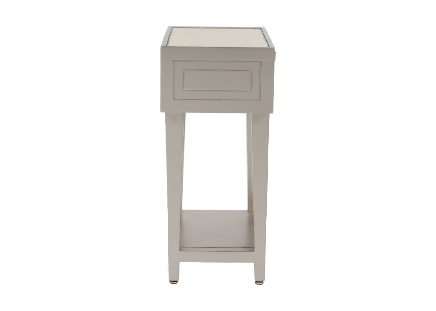 Elon Gold 1-Drawer Telephone Table by CIMC Side