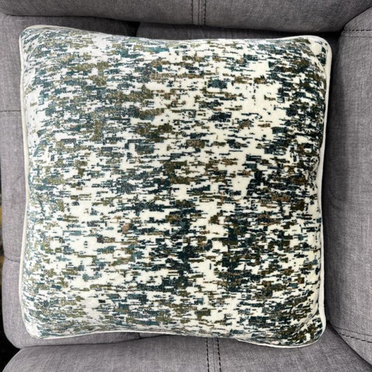 Green Abstract Cushion